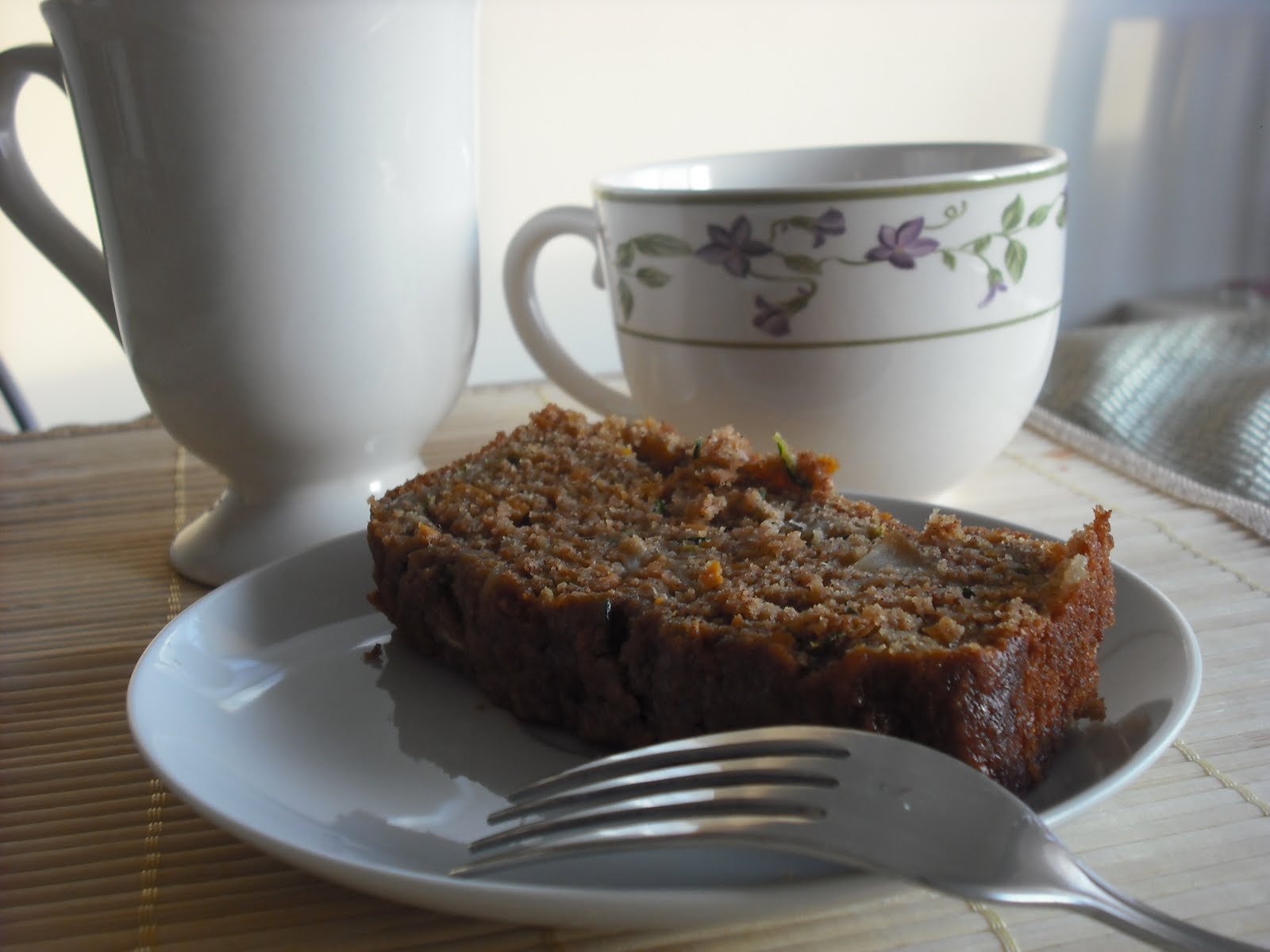 Sweet potato and zucchini bread
