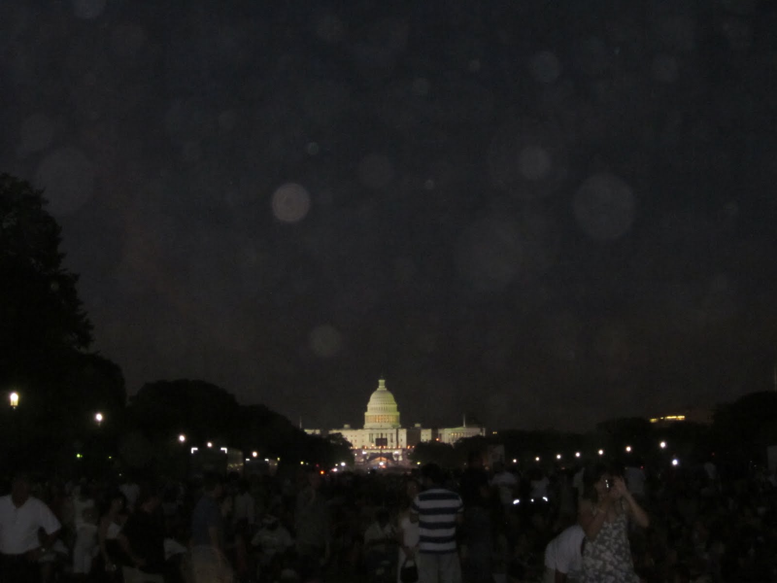 Washington DC Capitol Building at night