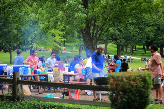 Family Picnic in St. Charles, IL