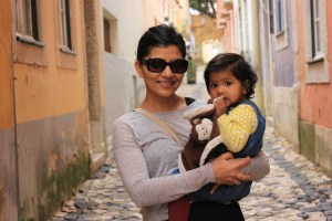 Chika and Asha in Lisbon