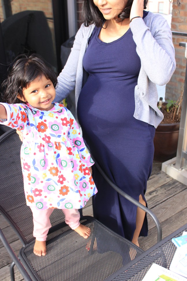 Pregnant Chika and Asha