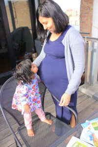 Pregnant Chika and Asha