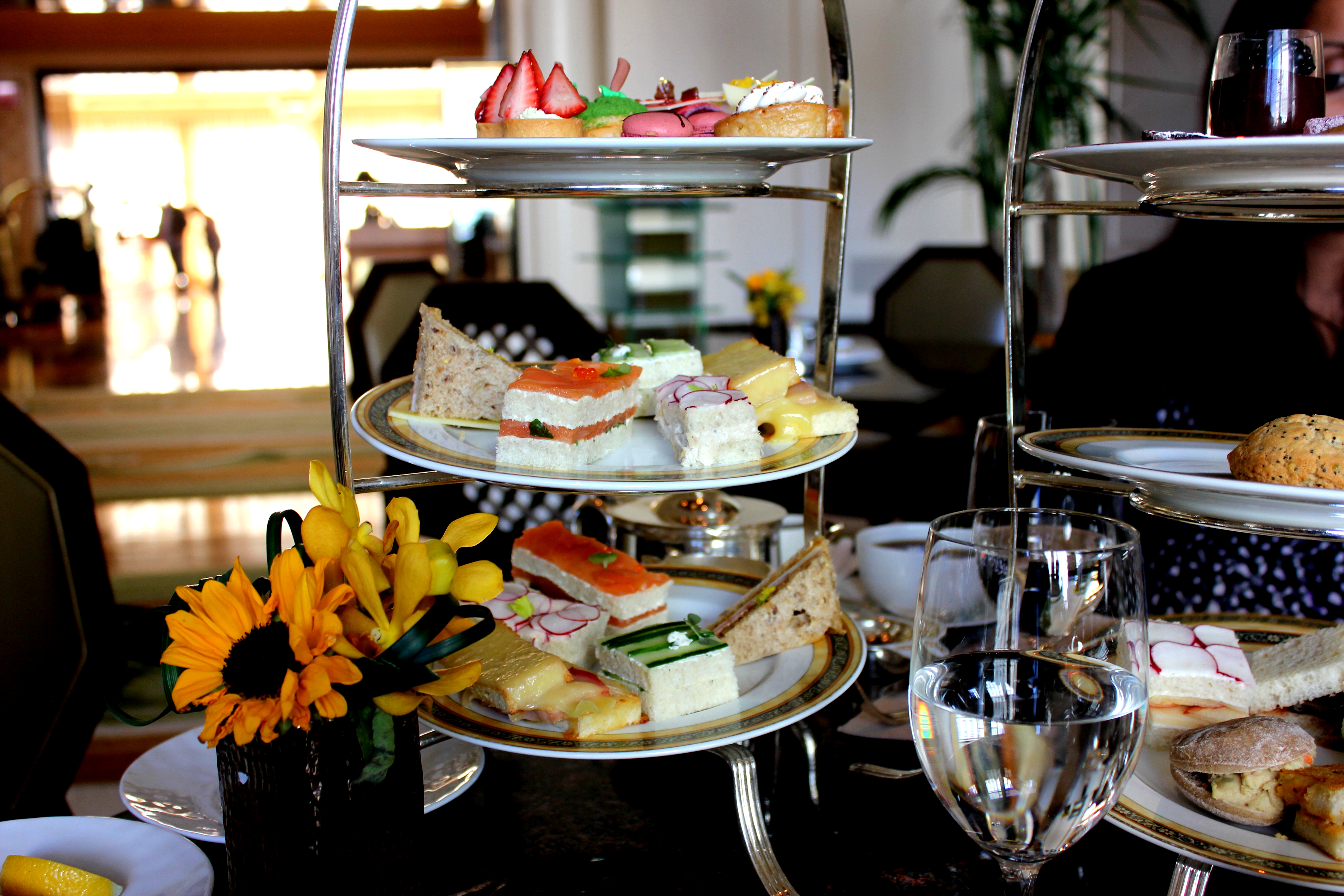 afternoon tea at the Peninsula