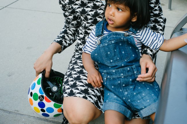 Picture by Dottie Brackett of Asha and Helmet, Little Nutty by Nutcase