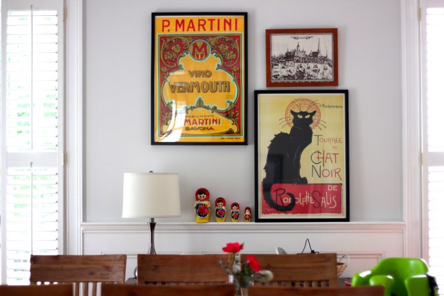 Dining Room Picture Wall