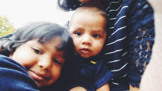 hanging out at the Oakwood Common Park in Raleigh NC