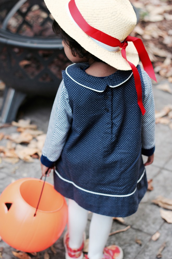 Halloween 2015. Asha as Madeline