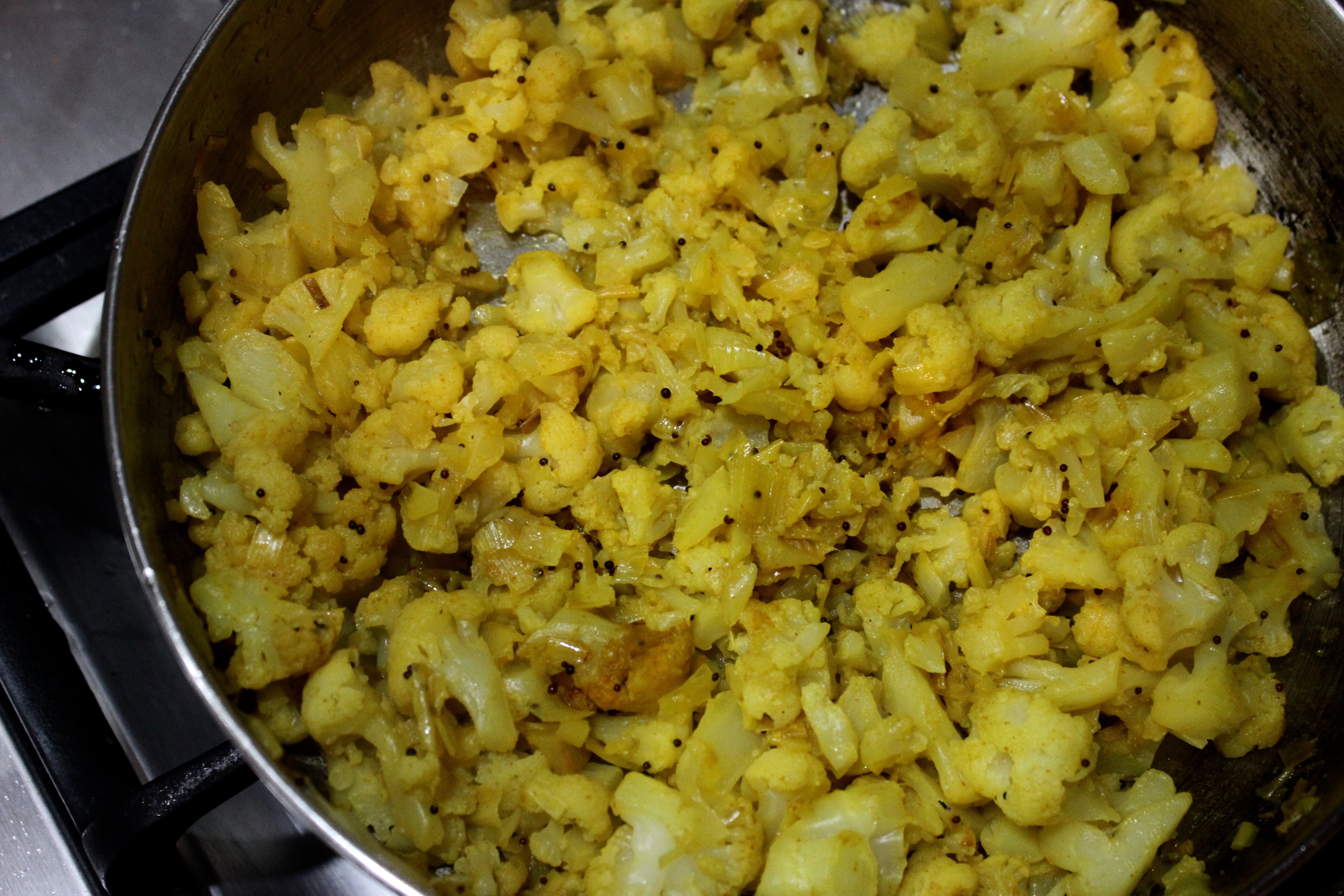 Indian Food: Spiced Cauliflower