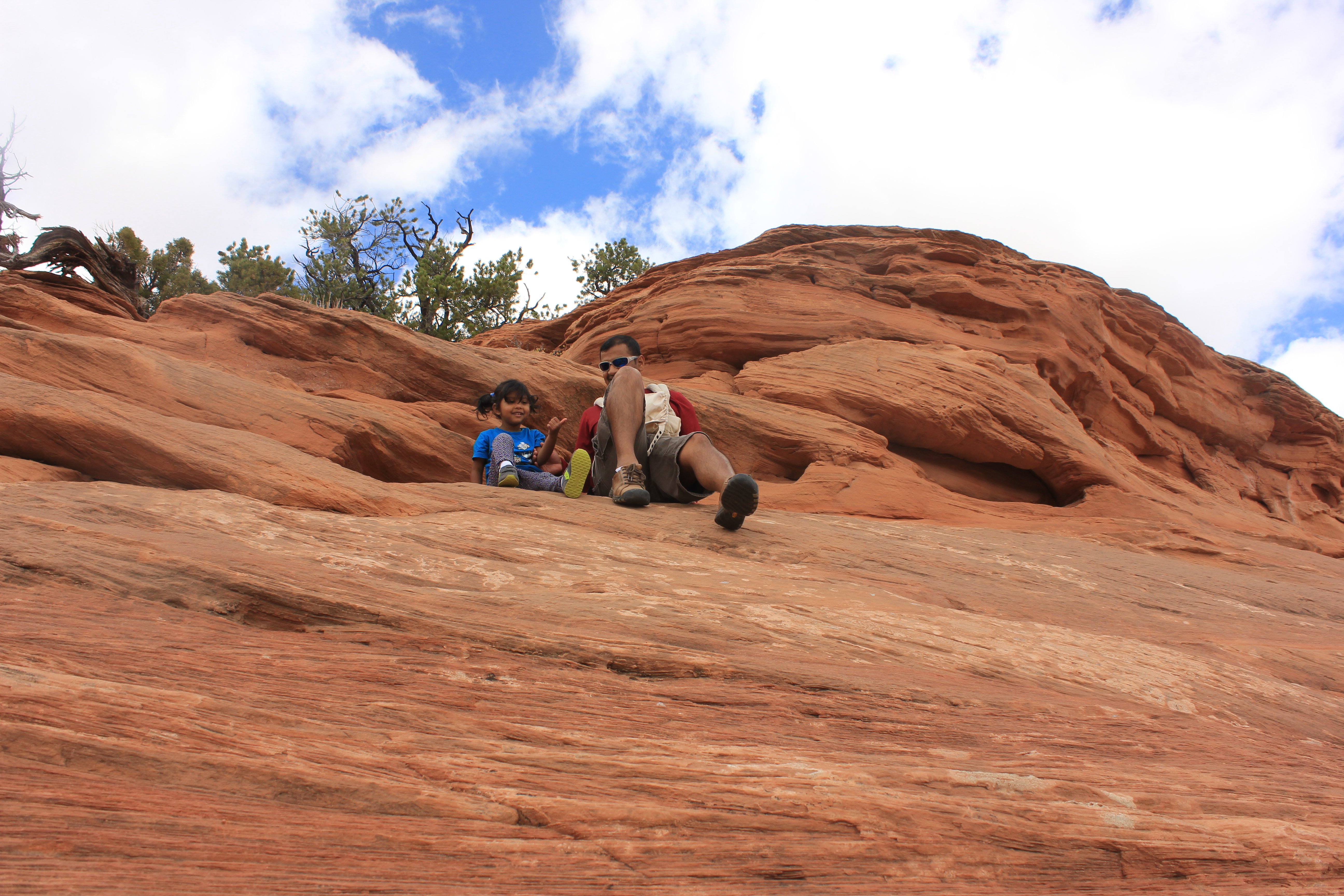 Utah, Arches National Park, Travel, Devang, Asha, Rock Climbing