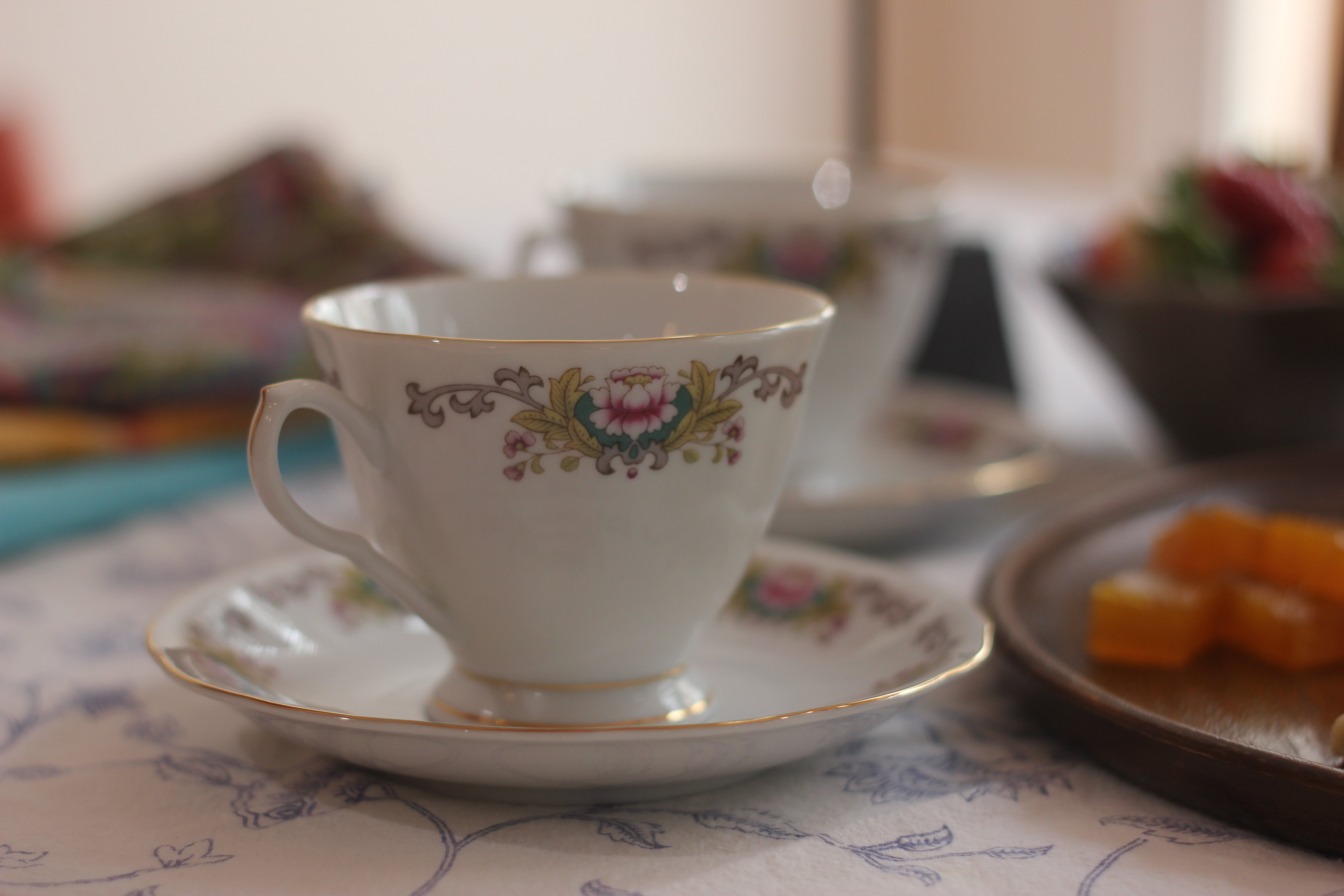 afternoon tea at home