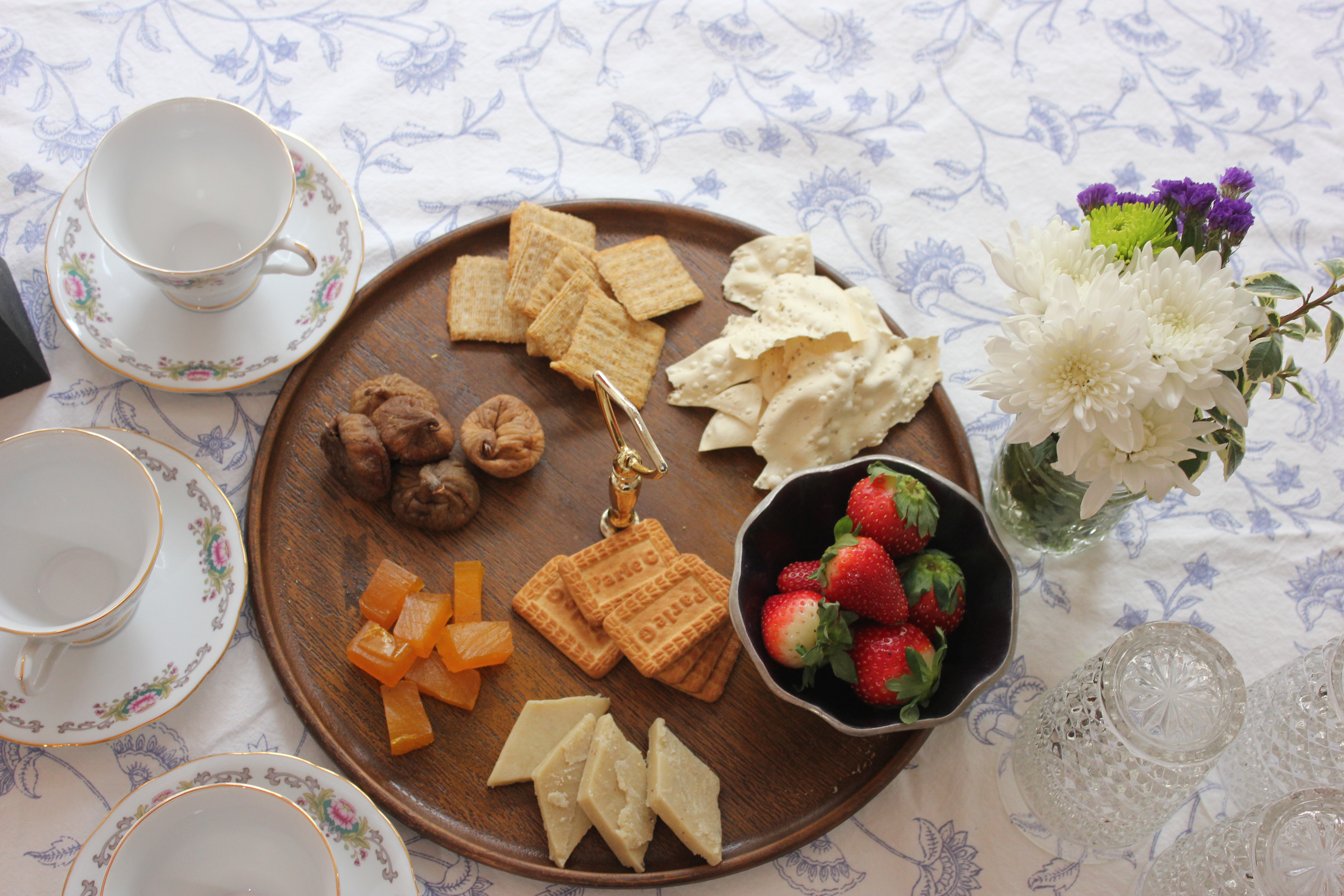 afternoon tea at home