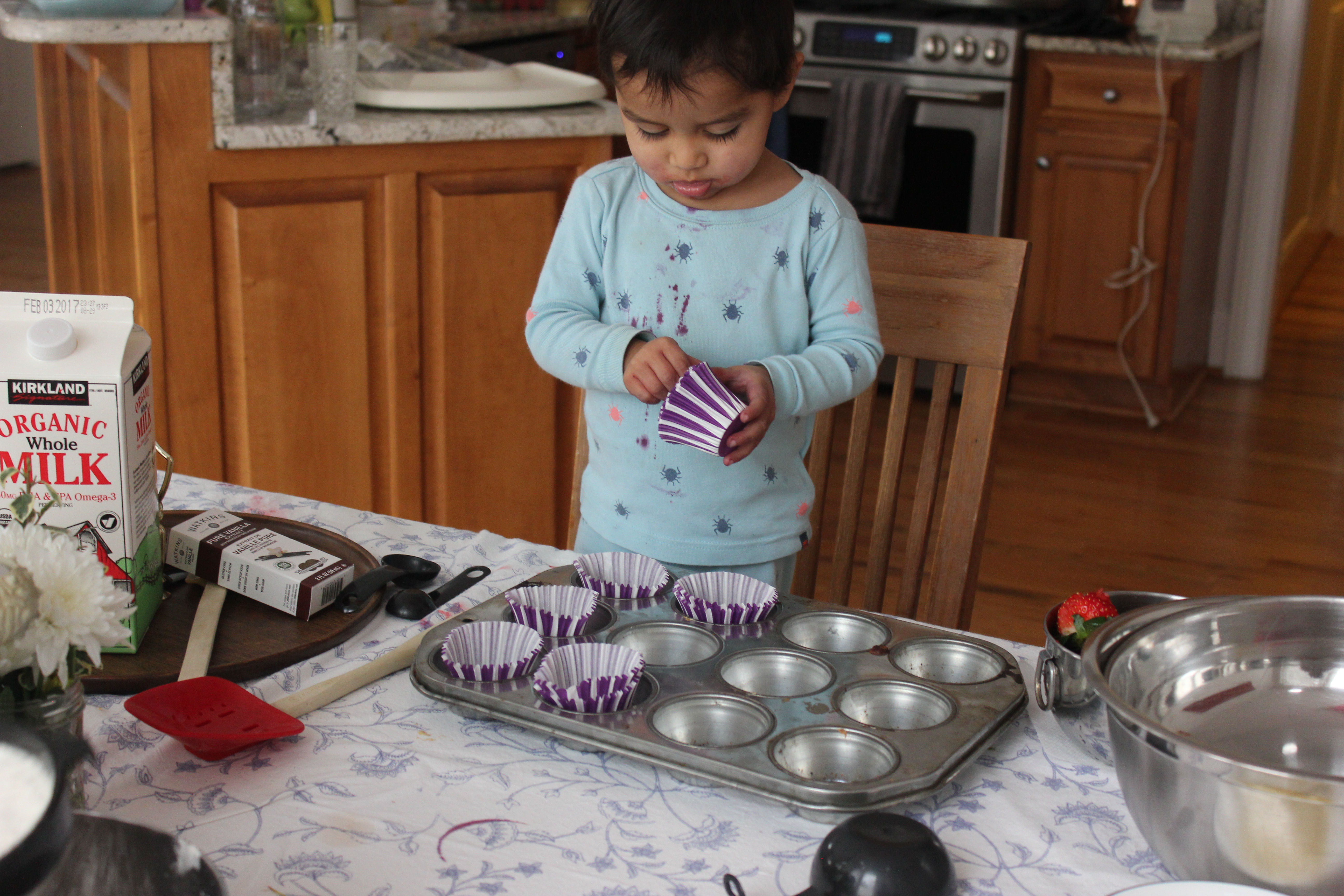 Snow Day in Raleigh 2017. Baking