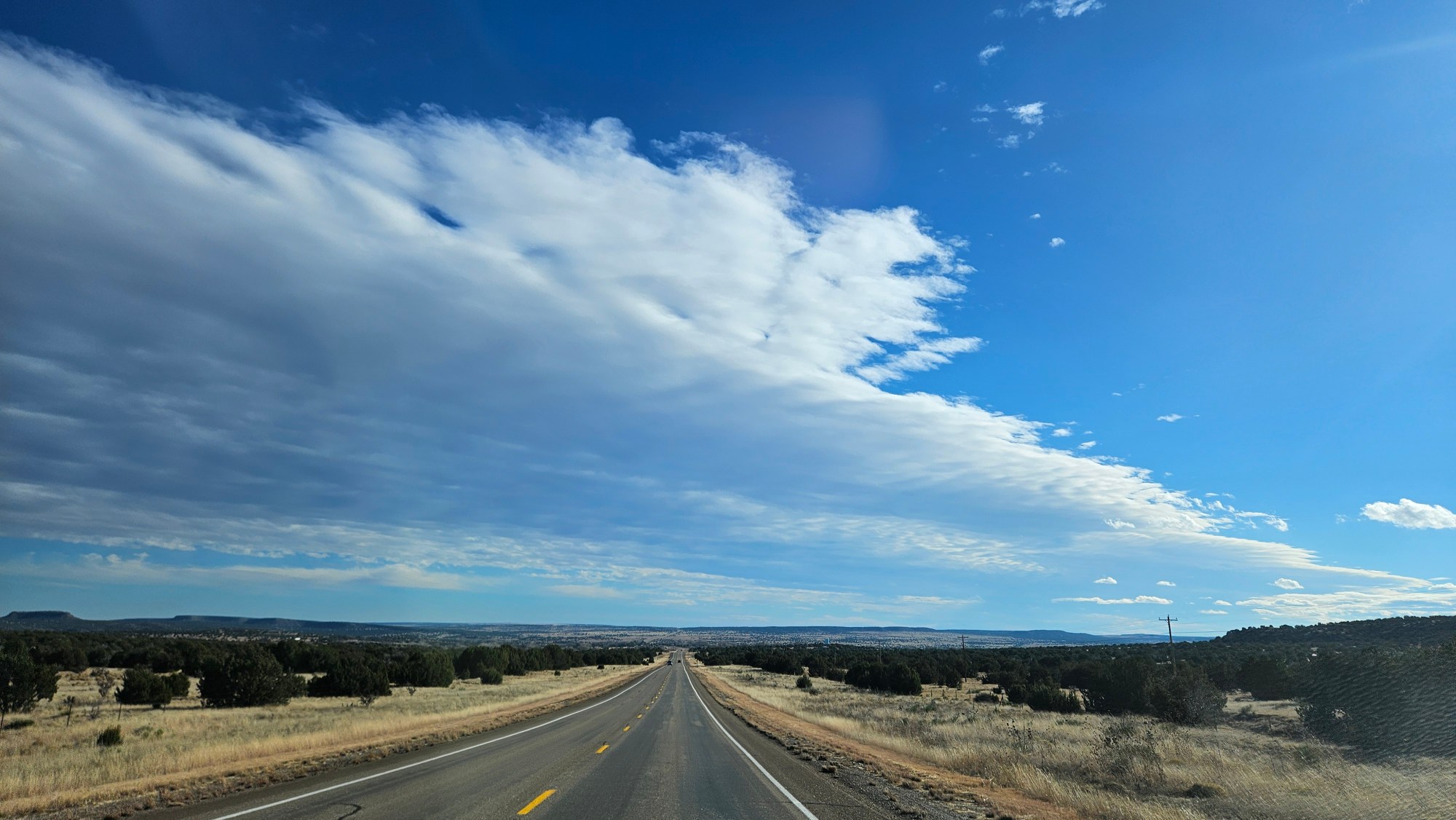 Open Road + Dramatic Clouds – The Antibland Chronicles, image size:2000x1126